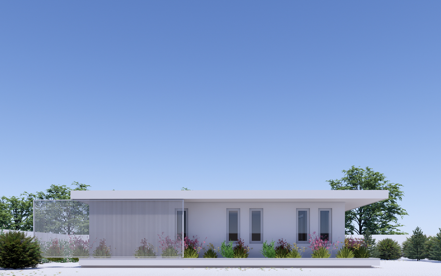 House with slide